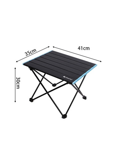 Dancemonkey Shinetrip A292 -h0s Kamp Masası, Pratik Ve Dayanıklı Alüminyum Siyah