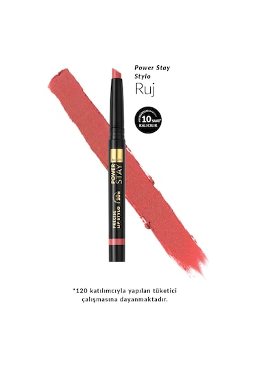Avon Power Stay Stylo Ruj Blush Courage