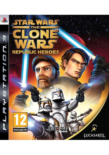 Star Wars The Clone Wars Republic Heroes 2.El PS3 Oyun