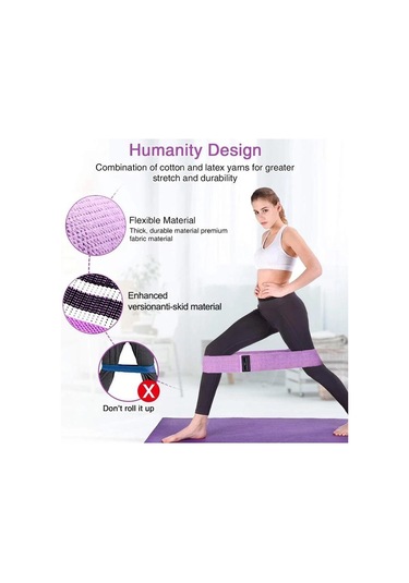 Clifton Squad Band Hip Band Direnç Bandı Neon Kırmızı