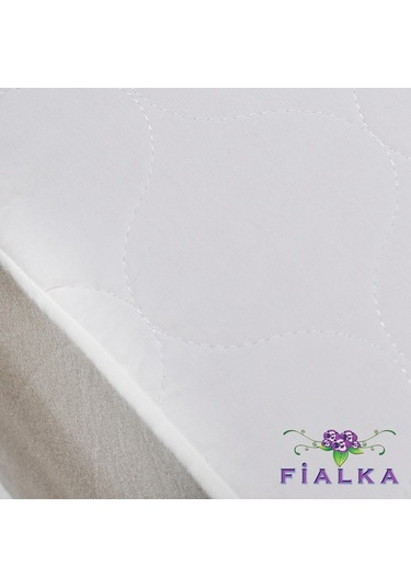 Fialka Alez Kapitoneli Fitted Lastikli Sıvı Geçirmez 100x200 Tek