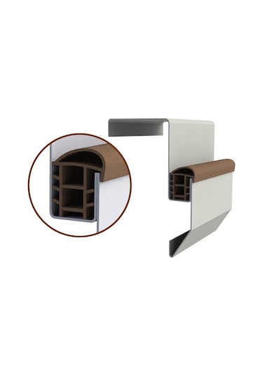 Contacall Çelik Kapı Kasa Fitili Contası Çelik Kapı Contası Siyah Renk 6 Metre Uzunluk Id-çlk-85