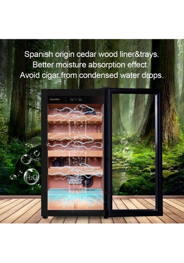 Raching Elektronik Puro Dolabı Siyah Ma50