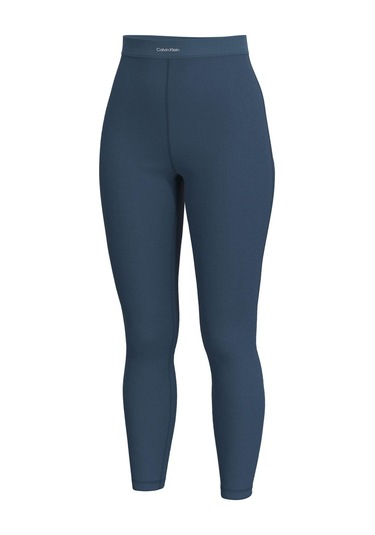 Calvin Klein Legging Kadın Mavi Tayt-9162 Mavi
