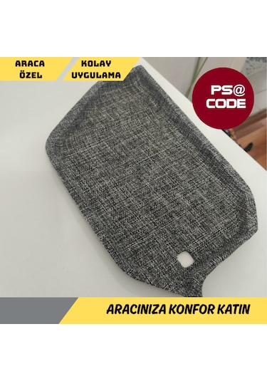 Peugeot 3008 Orta Konsol Kadife Kumaş Kaplı Kapak