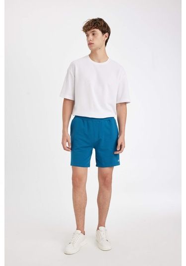 DeFacto Slim Fit Dar Kesim Dar Paça Şort A3893AX24HSBE822