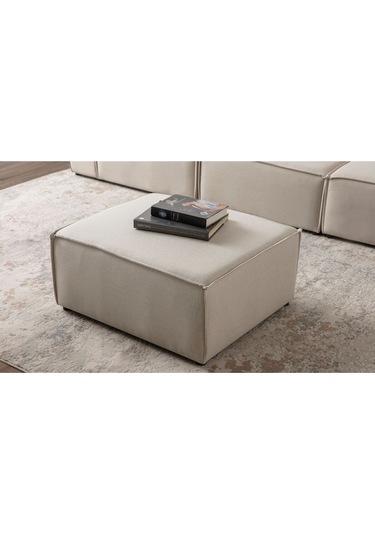 Mira Relax 4 Modül Köşe Koltuk Krem Antrasit