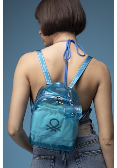 Unıted Colors Of Benetton Kadın Sırt Çantası C.bnt 1455 MAvi