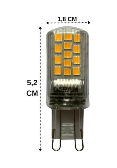 Osram 4w 40w 2700k Sarı Işık G9 Duylu Dim Edilebilir Led Kapsül Ampul