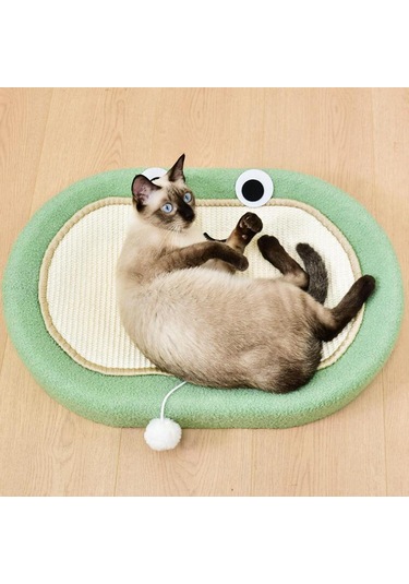 Homyl Kedi Scratcher Şezlong İnteraktif Oyuncak Topu Kanepe