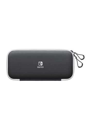 Nintendo Switch Oled Çanta & Ekran Koruyucu . Lisanslı Car