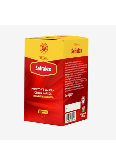 Safralex Mumiyo Ve Safran İçeren Takviye Edici Gıda