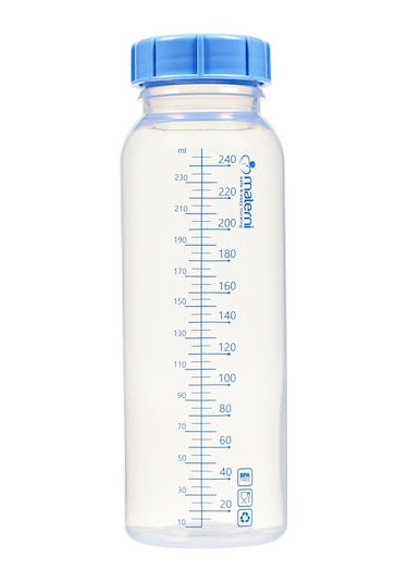 Materni 240 Ml Üretimden Temiz Çift Kapaklı Biberon
