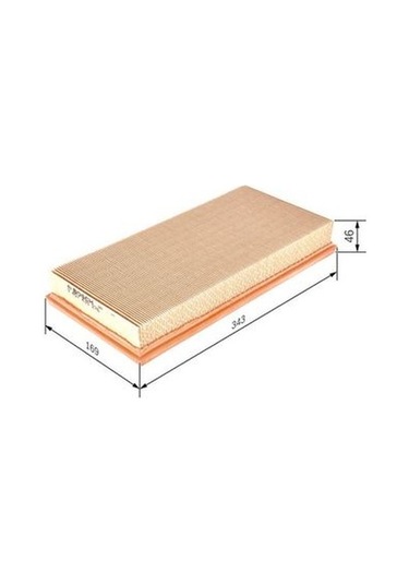 Volvo S40 1.8 1995-2004 Bosch Hava Filtresi S3276