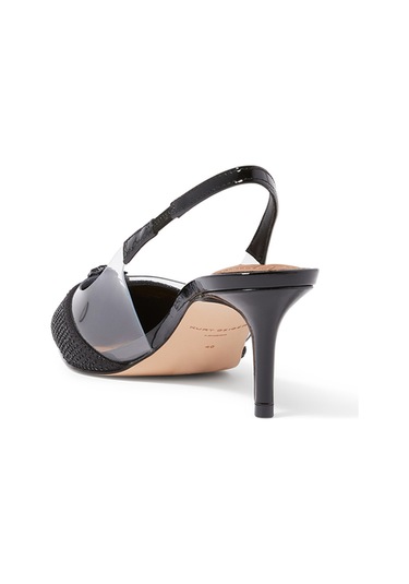 Kurt Geiger Şık Ve Rahat 65 Cm Topuklu Slingback Ayakkabı Siyah