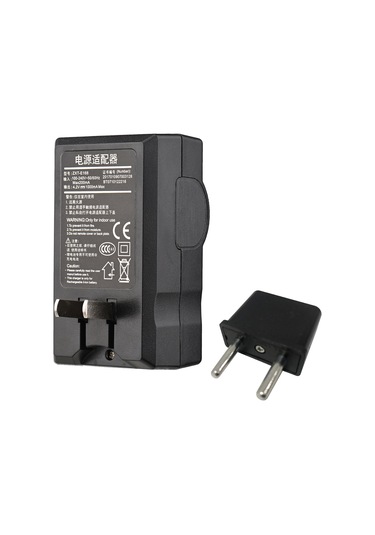 Monyee Np-120 Kamera Şarj Cihazı - Np60/cnp30/k5000 Uyumlu, 100-240v Giriş, 4.2v Çıkış, Siyah, 51g Ağırlık