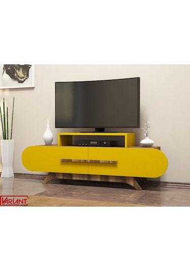 Variant Variant Rose Tv Sehpasi Tv Ünitesi ( Ceviz-Sari )
