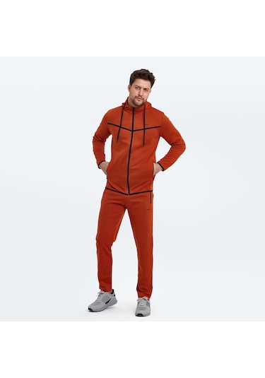 Slazenger ORKA IN Erkek Eşofman Takımı Kiremit