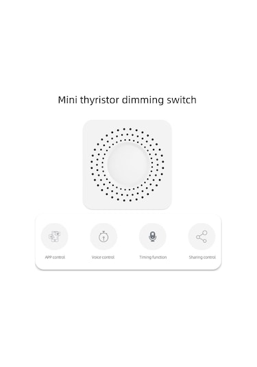 Aubess Tuya Zigbee/wifi Akıllı Dimmer Anahtar Modülü Kesici App Ses Uzaktan Kumanda Fit Alexa Yandex Alice Google Ev Nötr Gerekiyor Tuya Wifi