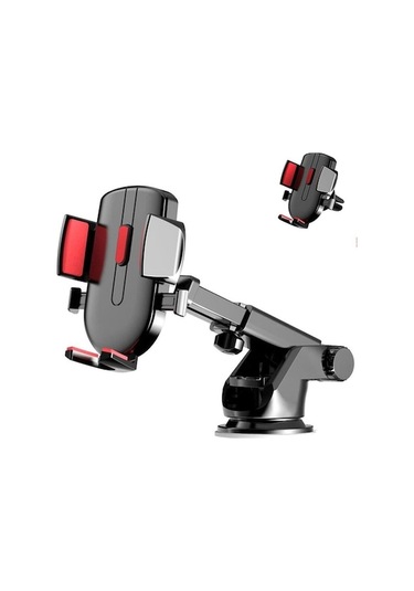 Yingfu Araba Telefon Tutucu Sabit Emiş, Ultra Dayanıklı Uzun Kol Cep Telefonu Tutucu Diğer