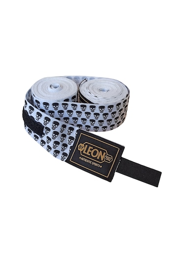 Leon Mini Skulls Kuru Kafa 5 Metre Boks Bandajı