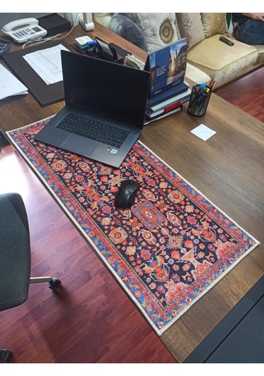 Gamer Fare Altlığı Halı Desen Mouse Padi 90x40 Cm