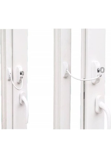 Kidmix Halatlı Pvc Pimapen Pencere Çocuk Kilidi