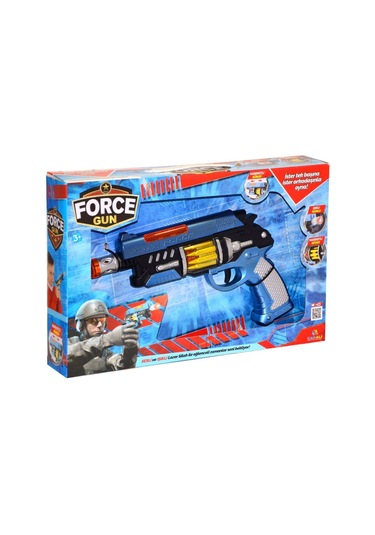 Cnl-3803 Pilli Force Gun Silah-Can Ali Oyuncak
