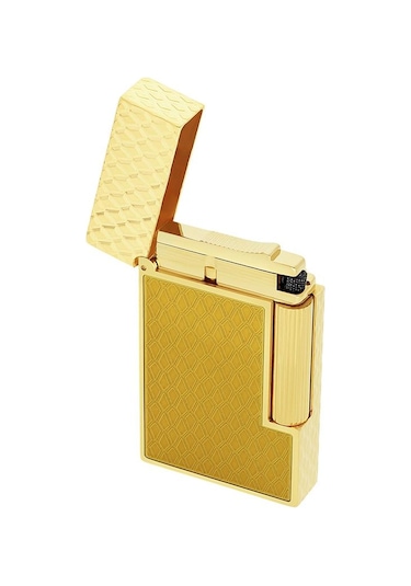 S.t. Dupont Ligne 2 Shiny Gold Puro Çakmağı 16630 - Tr6786