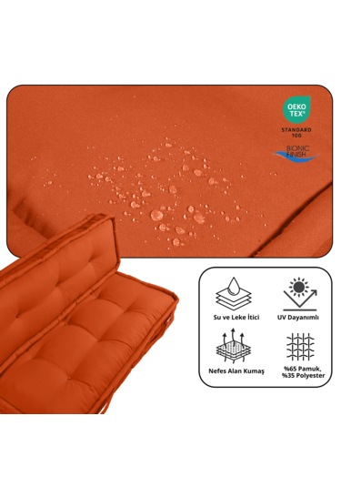 Xpermate Bisküvi Minder Petek Önü Fransız 60x120x14 Kremit