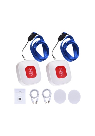 Wifi Acil Çağrı Düğmesi Mini Taşınabilir Acil Durum S6879-2