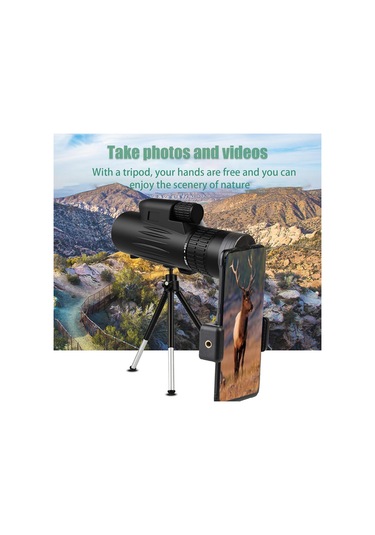 Monoküler Hd Bak4 Prısm İle Yüksek Güçlü Teleskop Fmc Çoklu Kaplamalı Büyük Görünen Ve Büyük Objektif Lens Çeşitli Açık Hava Sporları İçin Uygundur