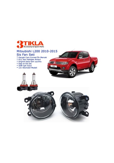 Mitsubishi L200 2012 Sis Farı Set Oem: 8200074008