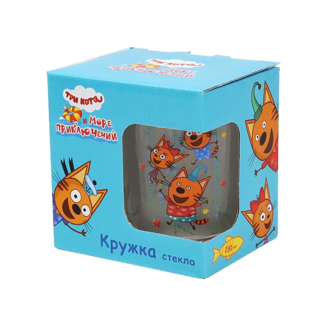 Nd Plej Fincan "üç Kedi" Karamel Korjık Çiçekler 230 Ml, Cam 182653057 Gri