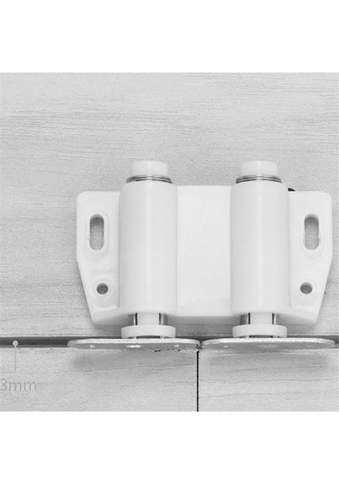 Ulzyvf Siyah Rebounder Otomatik Mıknatıs Çift Anahtarı Açılımlı On