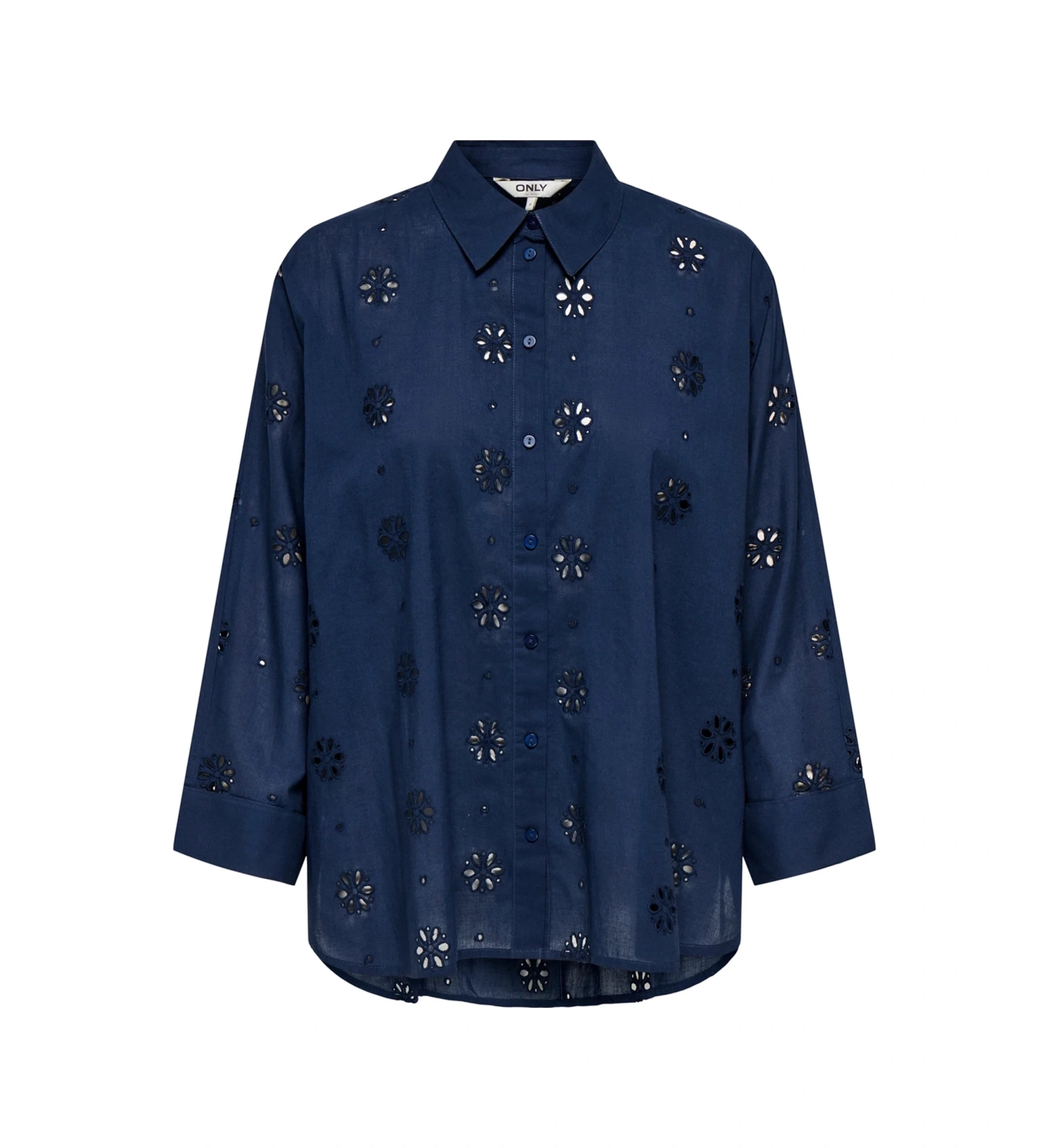 Only 15360467 Kadin Gomlek - Lacivert Lacivert