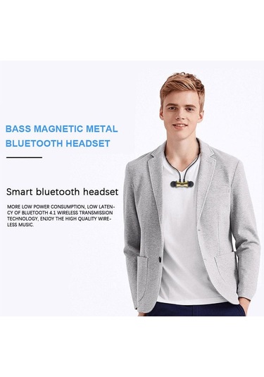Jms Boyuna Asılı Bluetooth 4.2 Kulaklık