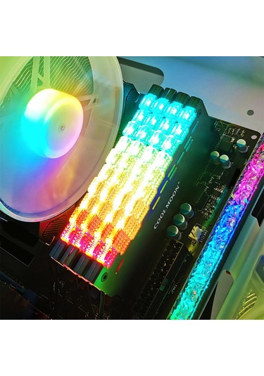 Suntek Soğutucu Radyatör Argb Kabuk Isı Emici Serpme Beyaz