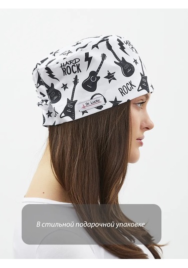 Dr. Lucky Tıbbi Pamuklu Baş Bandı Rock-n-roll 293602117