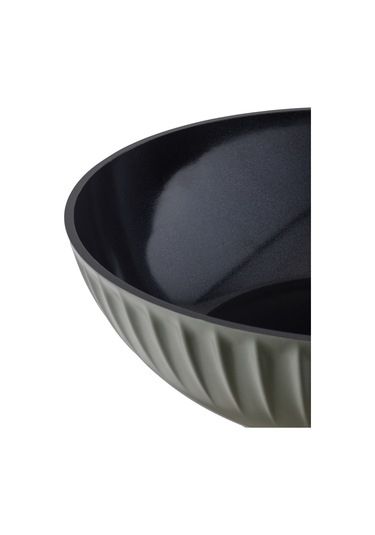 Madame Coco Freya Wok Tava - Yeşil - 30 CM