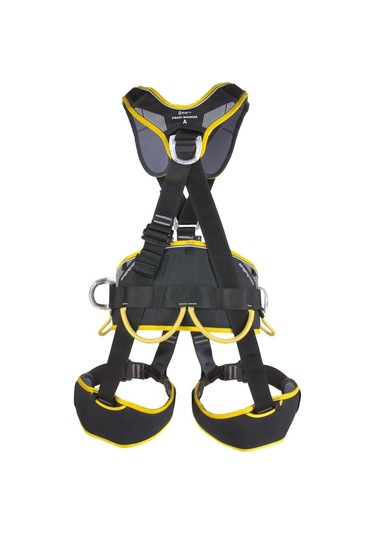 Singingrock Profi Worker 3d Speed Full Body Harness Endüstriyel Black-yellow - M-l Siyah - Sarı