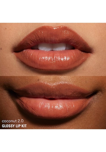 Kylie Glossy Lip Kit Dudak Kalemi Ve Parlatıcı Set Coconut 2.0 717 Coconut