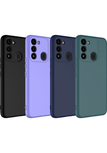 Mobilteam Tecno Spark 8c Kılıf Mara Lansman Kapak - Lila Lila