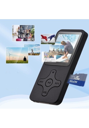 Flybuy Taşınabilir Mp4 Çalar - Bluetooth 3.0, Fm Radyo, E-kitap Okuyucu, 32gb Tf Kartlı, 112 Karakter Kullanıcı Dostu