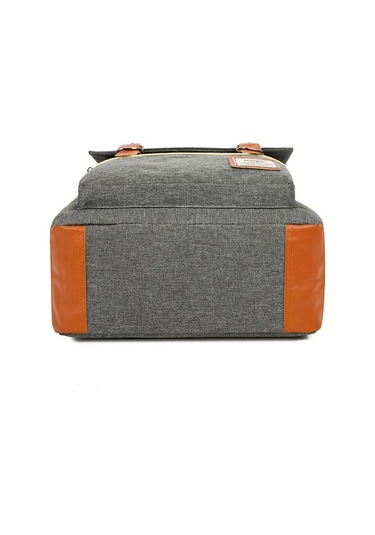 Pazly Büyük Kapasiteli Bilgisayar Sırt Çantası Set, Usb, Moda İş, Seyahat Çantası, Açık Hava, Kullanışlı Tasarım Gri