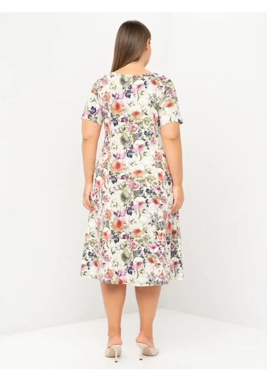 Nıko Tekstıl' Büyük Beden Triko Elbise 65118466