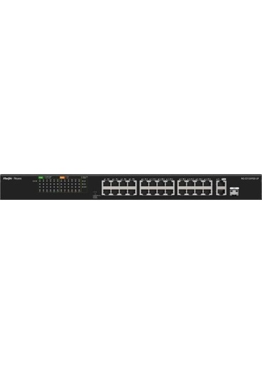 Ruijie Reyee Ruijie-reyee Rg-es126fgs-lp 24 Port Poe+ 10-100 Mbps + 2 Port 10-100-1000 Mbps Uplink + 1 Port Sfp
