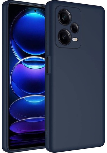 Redmi Note 12 Pro Plus 5g Kılıf Tchs Mara Lansman Kapak - Lacivert Lacivert