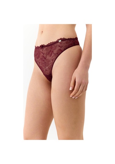 Amarelle Roma Bordo Dantelli String Külot