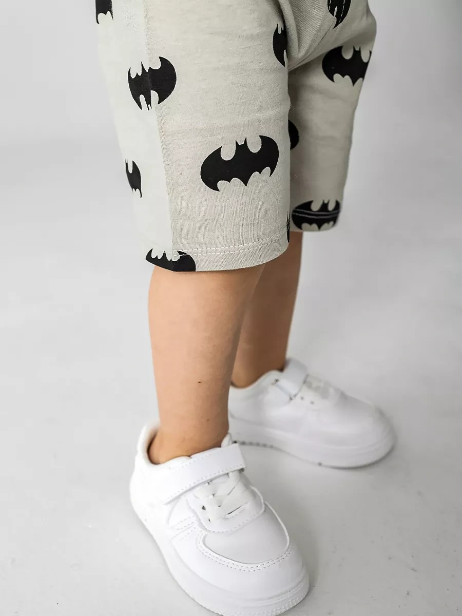 Babyavenue Çocuklar İçin Batman Şortlu Pijam 221755734 Siyah